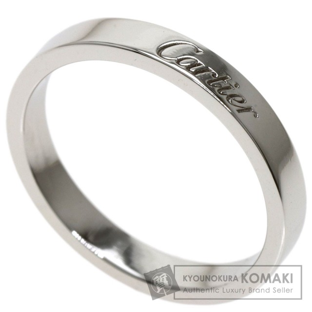 CARTIER カルティエ エングレーブド #54 リング・指輪 プラチナPT950  