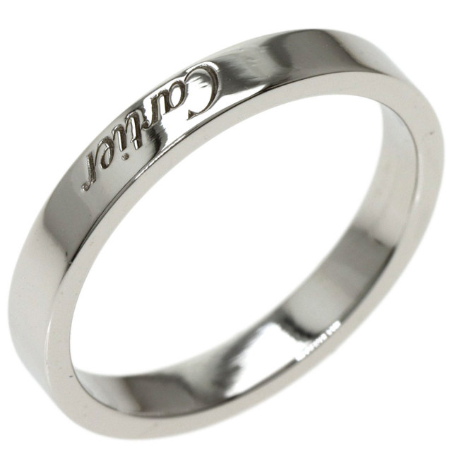 CARTIER カルティエ エングレーブド #54 リング・指輪 プラチナPT950  