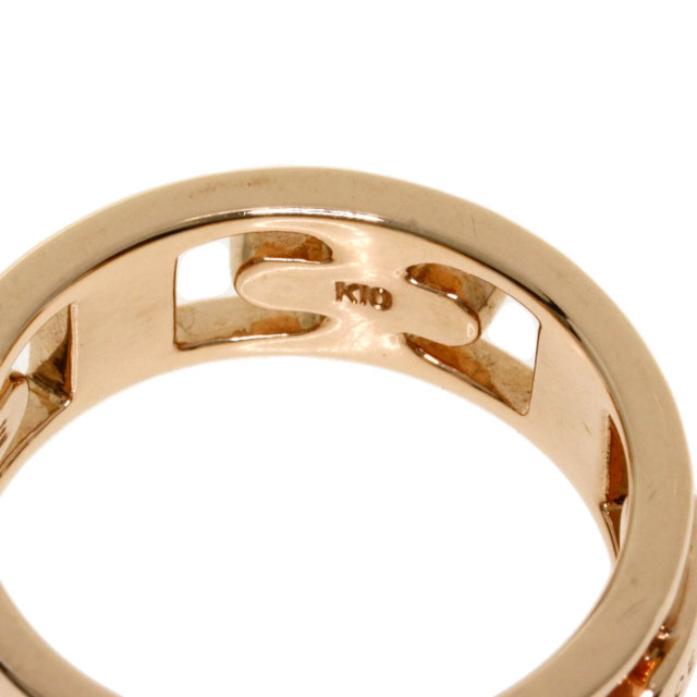 CELINE セリーヌ K10 ピンクゴールド指輪リング