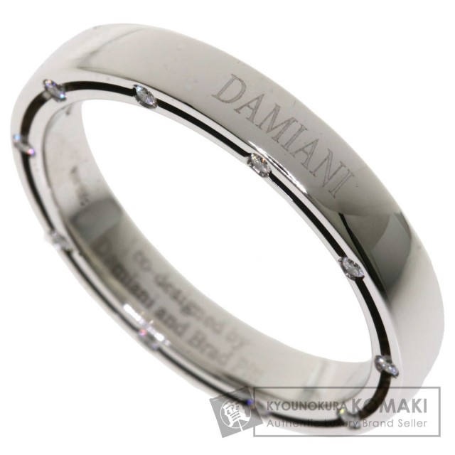 DamianiダミアーニDサイドダイヤモンドブラッドピットコラボリング 