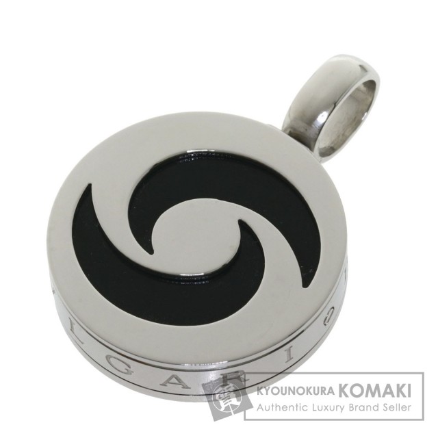 BVLGARIブルガリアレグラオプティカルオニキスペンダントトップ  