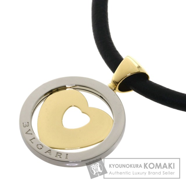 BVLGARI ブルガリ トンドハート ネックレス K18イエローゴールド  