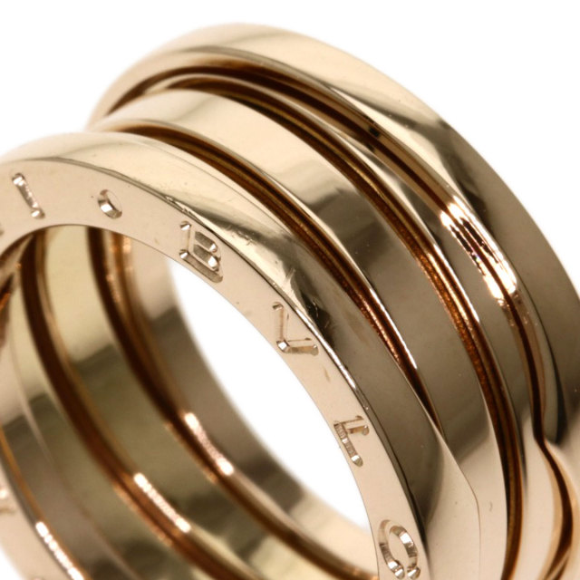 BVLGARI ブルガリ B-zero1 S #52 リング・指輪 K18ピンク