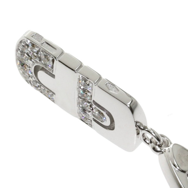 BVLGARIブルガリパレンテシダイヤモンドネックレスK18ホワイト  