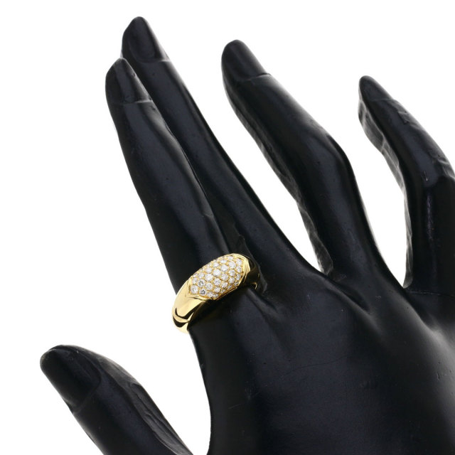 激レア‼️ ブルガリリングダイヤモンドチェルティカダイヤモンドリングK18