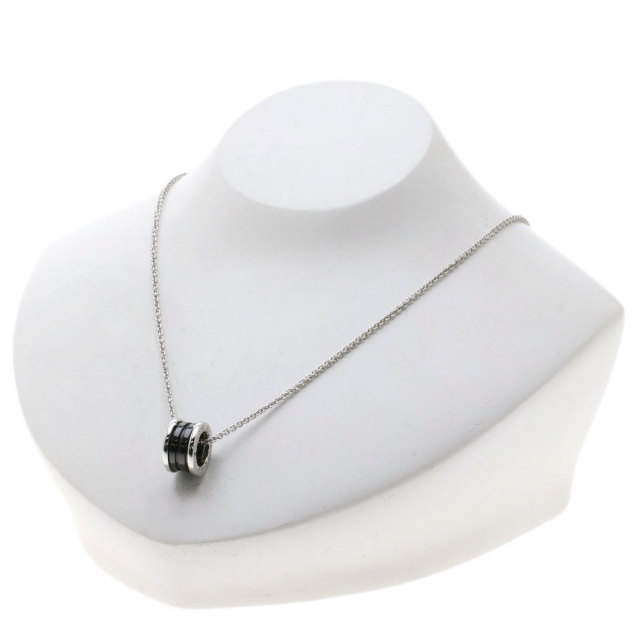 ブルガリ ネックレス ビーゼロワン セーブザチルドレン 黒 （ブルガリ  