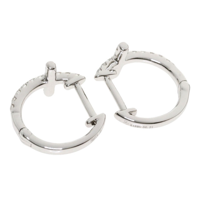 ポンテヴェキオ K18 太陽モチーフフープピアス える 