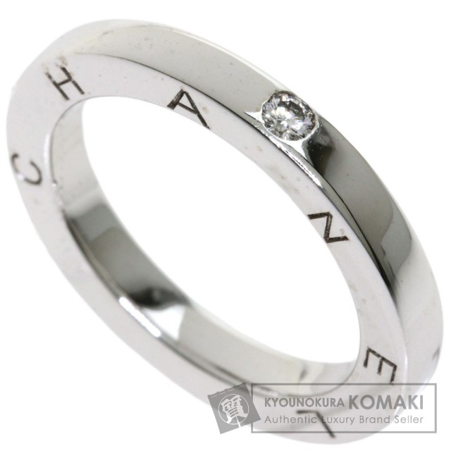 CHANELシャネルCシグネチャーリングダイヤモンドリング・指輪K18  