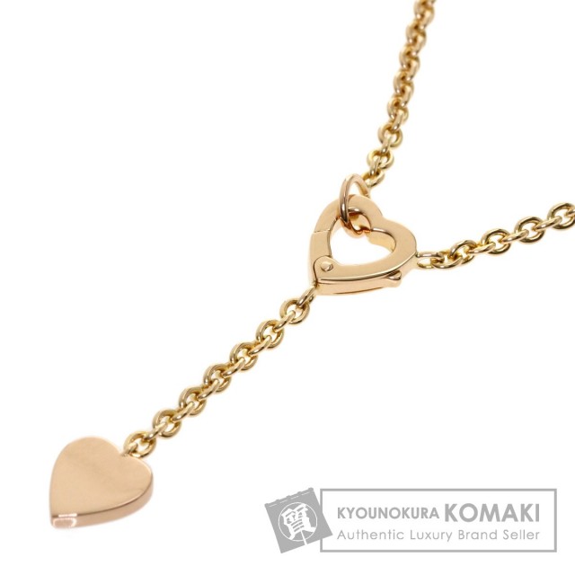 CARTIERカルティエモナムールネックレスK18ピンクゴールドレディース 