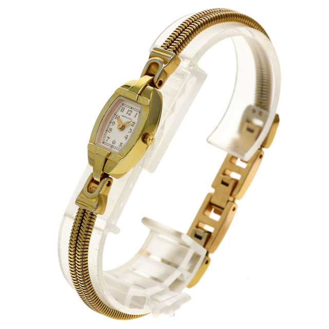 HAMILTONハミルトンH311410ブレスウォッチ腕時計GP/GPレディース  