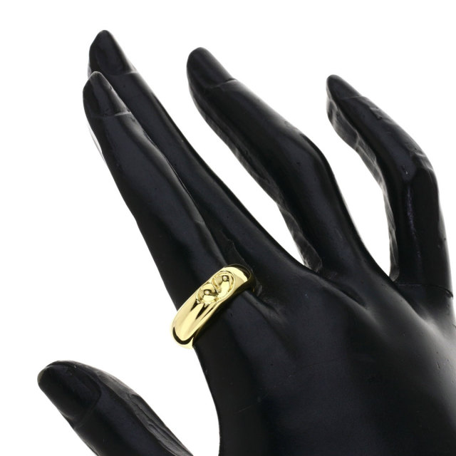 TIFFANY&Co.ティファニーハートカーブペレッティリング・指輪K18