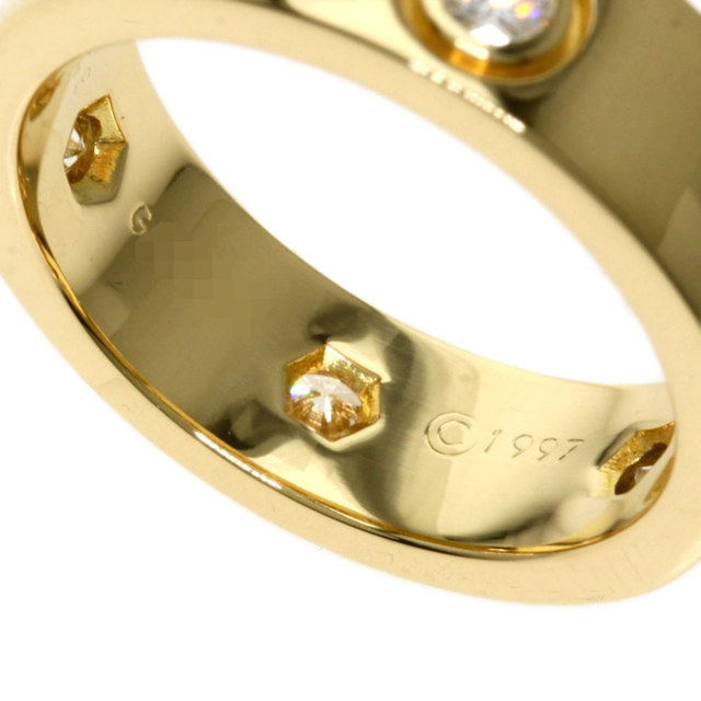 CARTIER カルティエ ラブリング フルダイヤモンド #48 リング・指輪 
