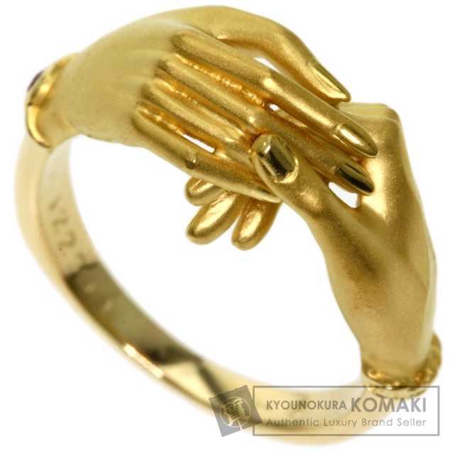 カレライカレラ リング 指輪 11号 18金 K18イエローゴールド  