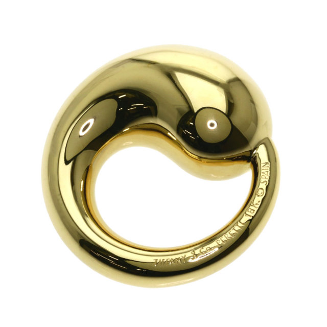 Tiffany＆Co. ネックレス エターナルサークル 750YG K18YG イエロー  