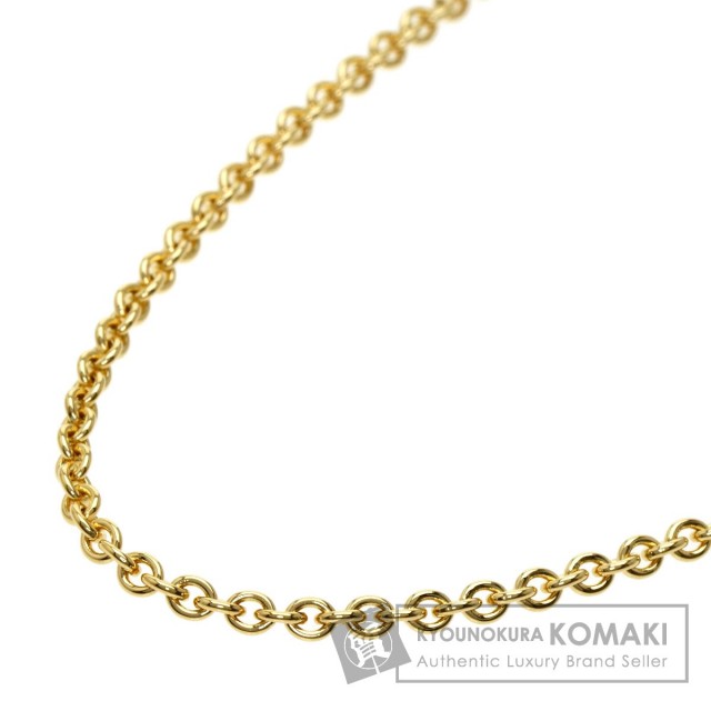 CARTIER カルティエ チェーン 42cm ネックレス K18イエローゴールド 