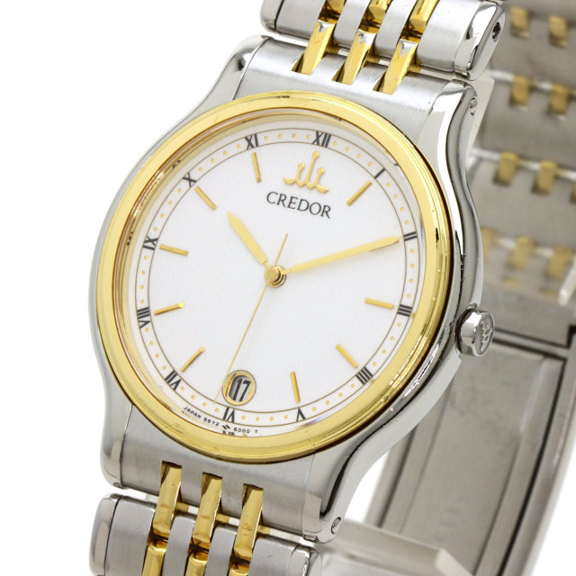 SEIKO セイコー 9572-6000 クレドール 腕時計 ステンレススチール/SS 
