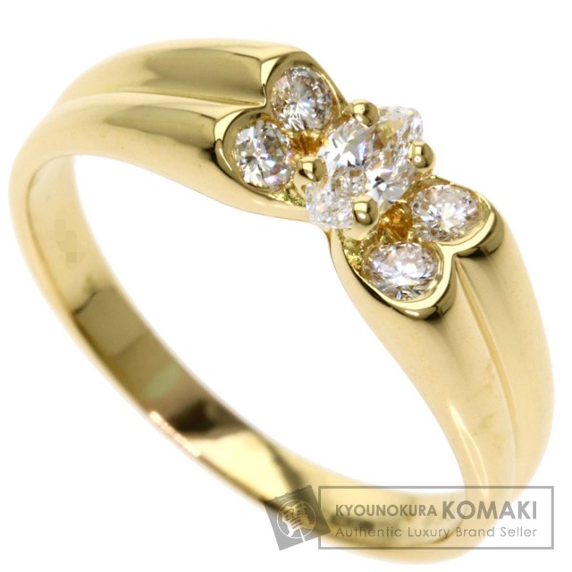 ヴァンクリーフ&アーペル スプリング ダイヤモンド リング パピヨン Pt950 ヴァンクリーフ&アーペル スプリング ダイヤモンド リング パピヨン Pt950