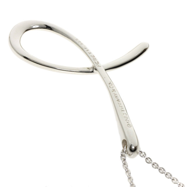 TIFFANY&Co. ティファニー イニシャル J ラージ ネックレス シルバー  