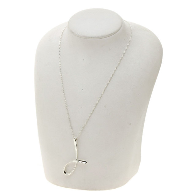 TIFFANY&Co. ティファニー イニシャル J ラージ ネックレス シルバー  