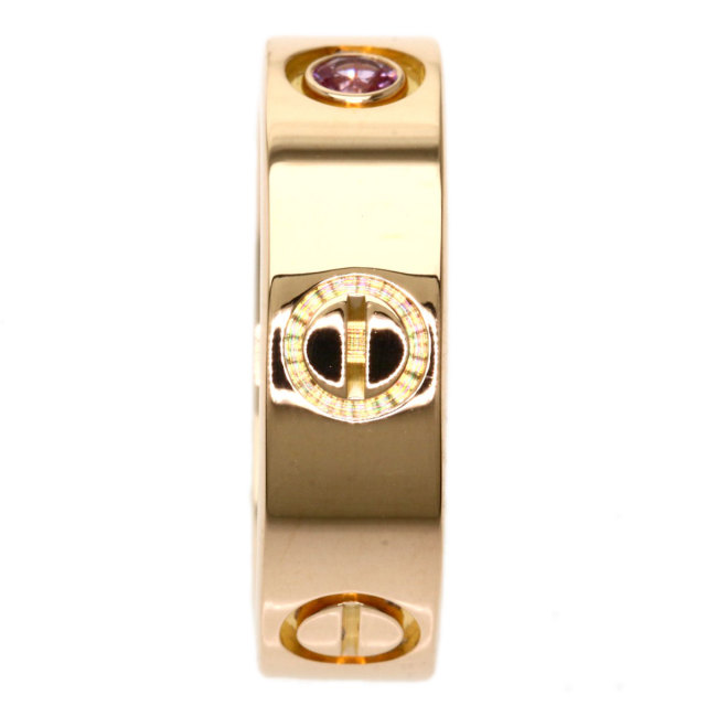 CARTIER カルティエ ラブリング 1P ピンクサファイア #48 リング・指輪 