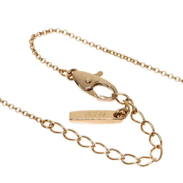 CELINE セリーヌ ホースシュー ハート ダイヤモンド ネックレス K18  