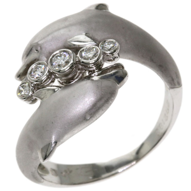 コインデザイン リングREIKA entwined curvaceous design ring [ducube jinka