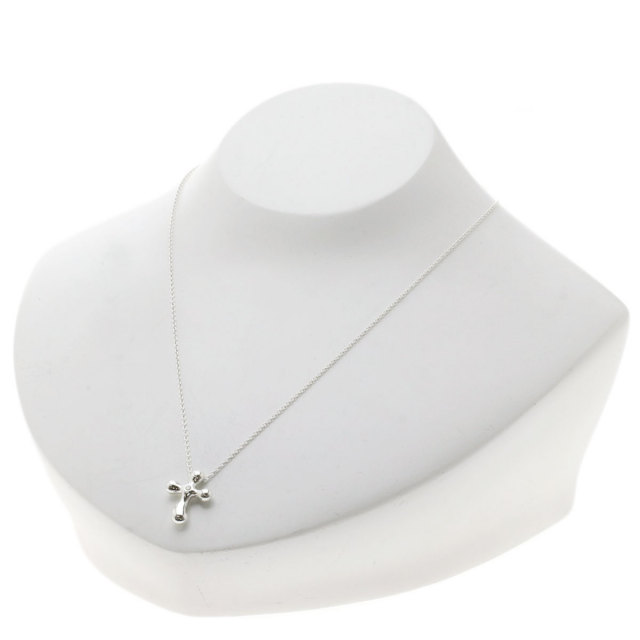 TIFFANY&Co.ティファニースモールクロス1Pダイヤモンドネックレス 