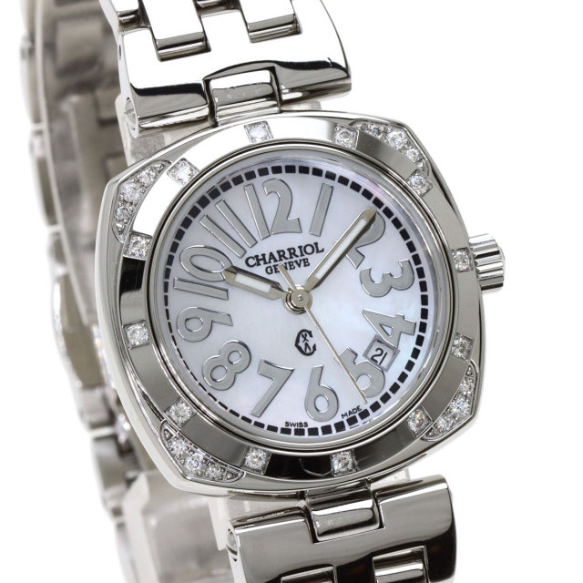 シャリオール CHARRIOL アレキサンダー デイト クォーツ メンズ  