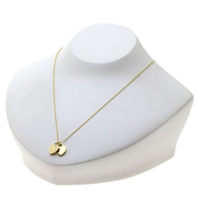 TIFFANY&Co. ティファニー リターントゥ ダブルハート ネックレス K18  