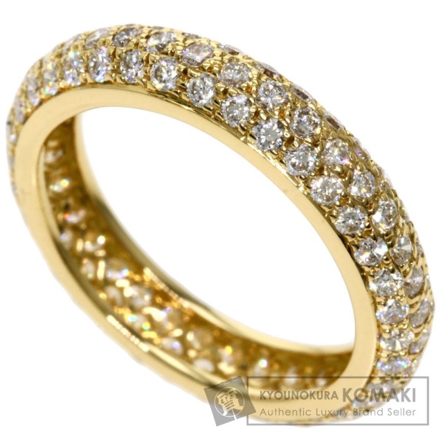 CARTIER カルティエ パヴェ エタニティ フル ダイヤモンド #51 リング 
