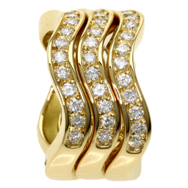 CARTIER カルティエ ネプチューン ダイヤモンド 3連 #48 リング
