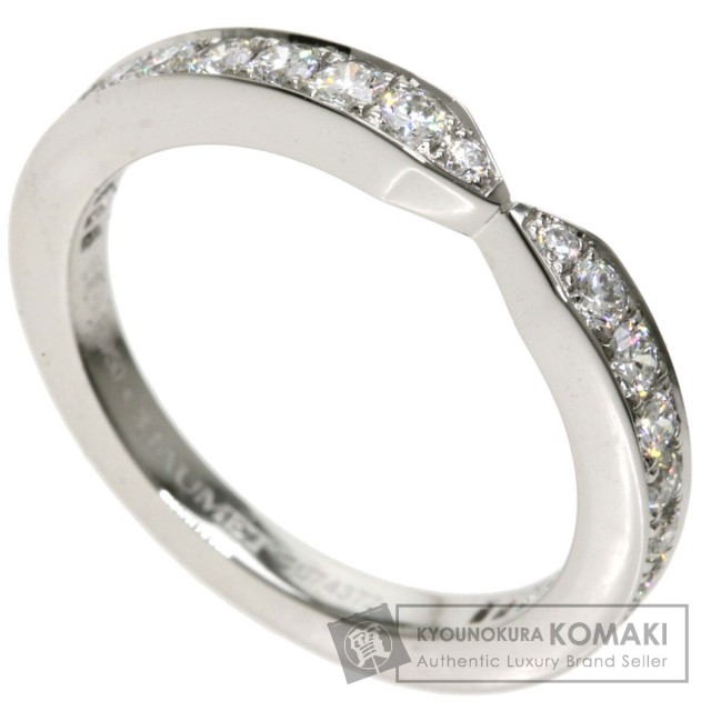 Chaumet ショーメ プリュム ハーフサークル ダイヤモンド リング・指輪 