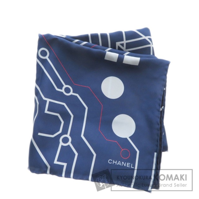 シャネル シルクスカーフ 未使用 保管品