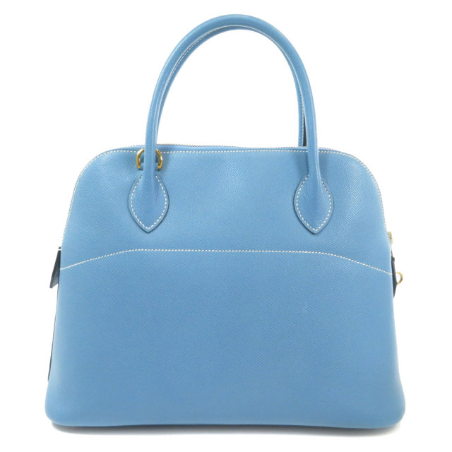 HERMES エルメス ボリード31 エプソン ブルージーン ハンドバッグ 