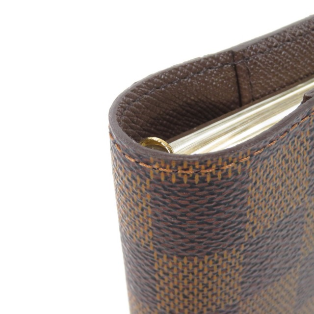 LOUISVUITTONルイヴィトンR20700アジェンダPMダミエエベヌ手帳カバー  