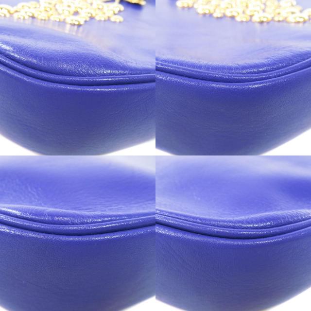 超希少✨イヴ サンローラン ショルダーバッグ レザー ゴールド金具 葡萄モチーフ 超希少✨イヴ サンローラン ショルダーバッグ レザー ゴールド