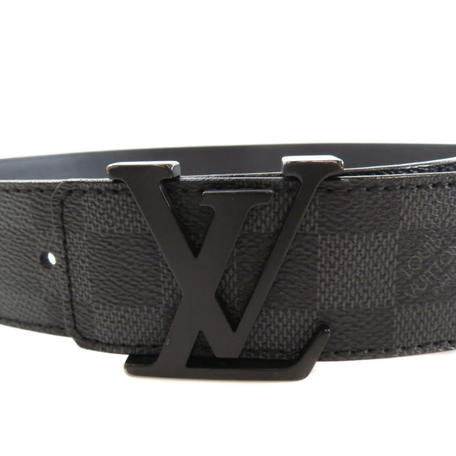 中古】LOUIS VUITTON ベルト サンチュール アーキテクト ダミエ グラ  