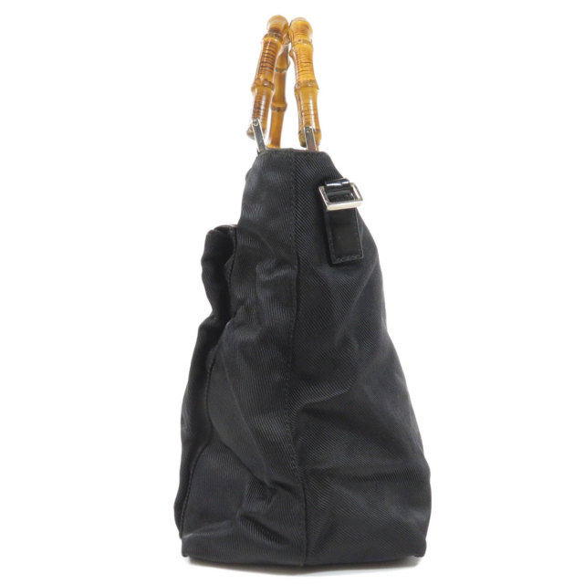 GUCCI グッチ バンブーバッグ 2WAY ハンドバッグ ナイロン素材 レディース 