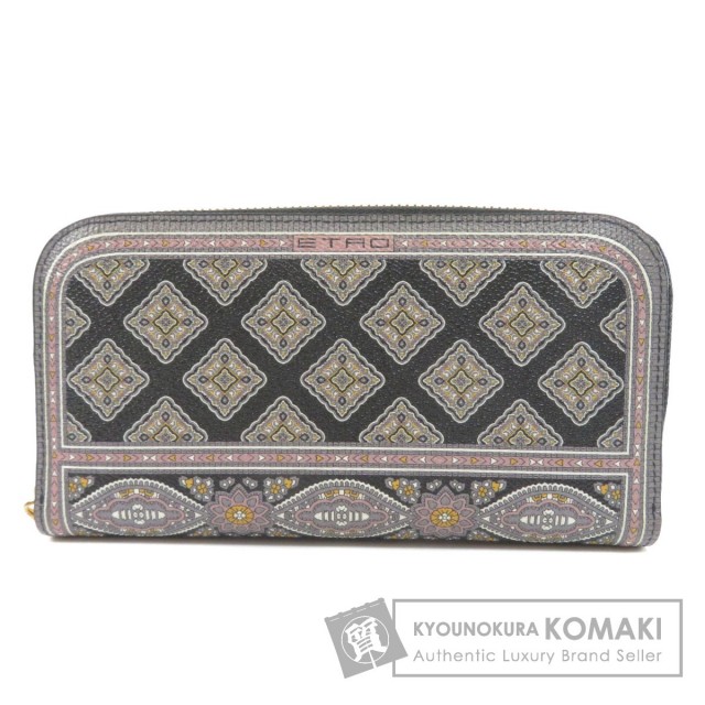 新品】ETRO エトロ 長財布 ペイズリー柄 ホワイト