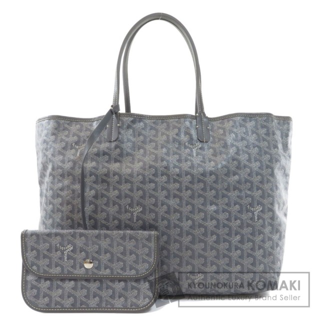 GOYARDゴヤール サンルイ トート　ポーチ GOYARD ゴヤール サンルイPM ポーチ付トートバッグ ノワール