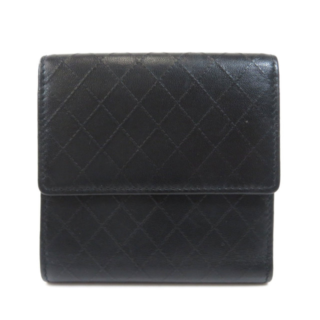 CHANEL シャネル カメリア 二つ折り財布（小銭入れあり） カーフ
