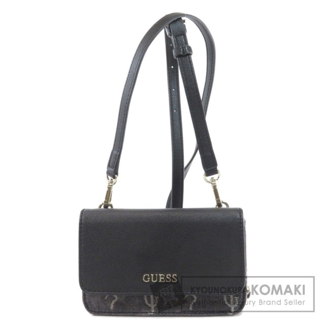 Guess ゲス ショルダーウォレット ショルダーバッグ デニム/レザー 
