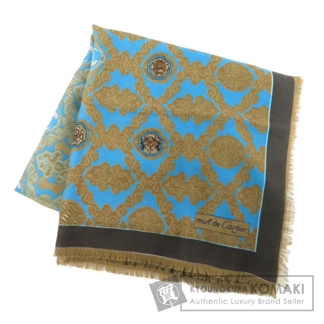 CARTIERカルティエロゴストールウールレディース 
