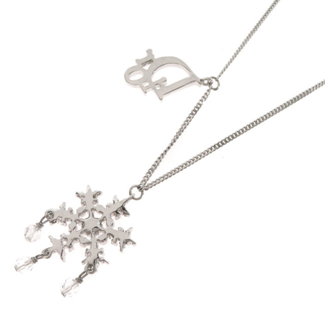 CHRISTIAN DIOR クリスチャンディオール ロゴ＆雪の結晶モチーフ 