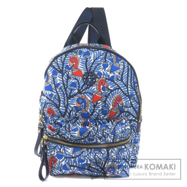 ✨️極美品✨️Tory Burch Scout リュックサック ミニリュック 青  