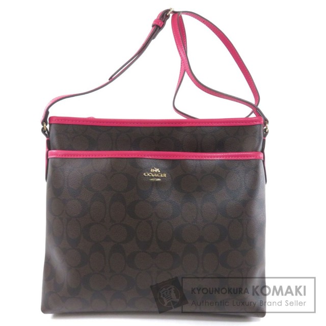 COACH シグネチャー ショルダーバッグ F34938 COACH コーチ F34938 シグネチャー ショルダーバッグ PVC/レザー