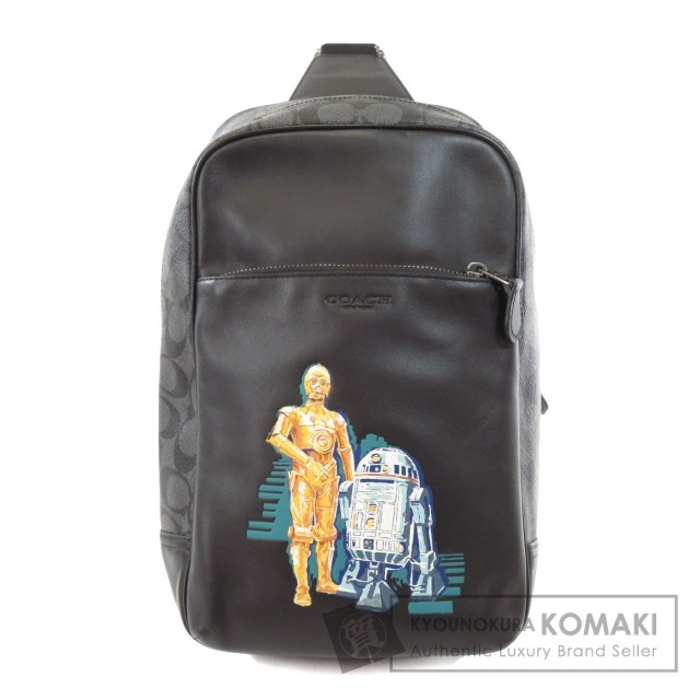 COACH コーチ F88064 シグネチャー スターウォーズ ボディバッグ