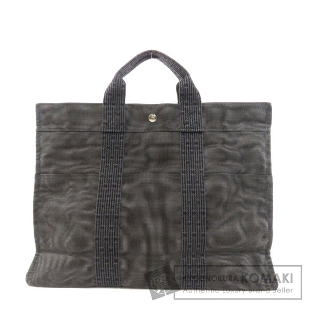 HERMES エルメス エールラインMM トートバッグ キャンバス レディース 