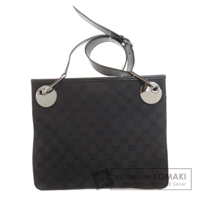 GUCCI グッチ 120841 GG ショルダーバッグ キャンバス/レザー