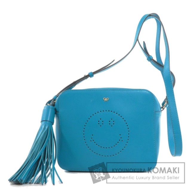 Anya Hindmarch アニヤ・ハインドマーチ スマイル柄 ショルダーバッグ  